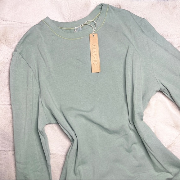 Skims cotton jersey t shirt - Picture 2 of 2